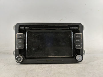 2009-2017 Volkswagen Tiguan Radio AM FM Cd Player Receiver Replacement P/N:1K0 035 180 AC Fits OEM Used Auto Parts - Oemused