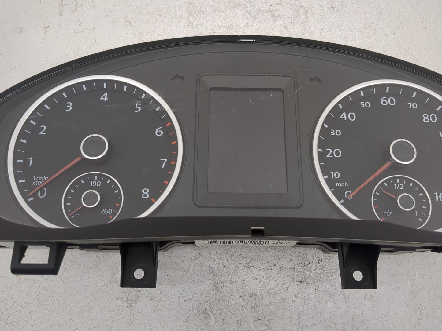 2010 Volkswagen Tiguan Instrument Cluster Speedometer Gauges P/N:5N0920 961A Fits OEM Used Auto Parts - Oemusedautoparts1.co