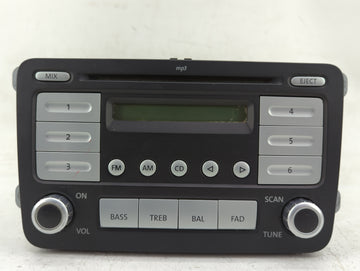 2009-2017 Volkswagen Tiguan Radio AM FM Cd Player Receiver Replacement P/N:28230185 Fits OEM Used Auto Parts - Oemusedautopa