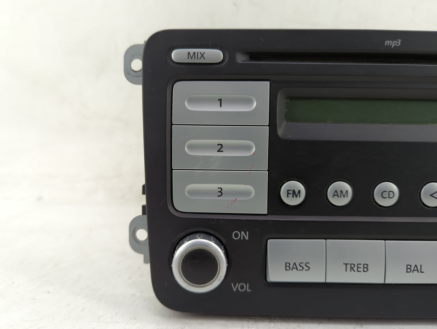 2009-2017 Volkswagen Tiguan Radio AM FM Cd Player Receiver Replacement P/N:28230185 Fits OEM Used Auto Parts - Oemusedautopa