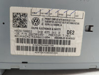 2009-2017 Volkswagen Tiguan Radio AM FM Cd Player Receiver Replacement P/N:28230185 Fits OEM Used Auto Parts - Oemusedautopa