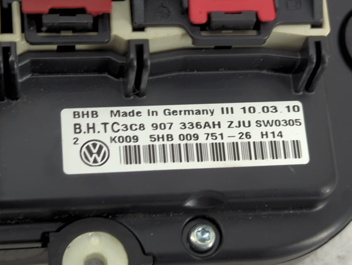 2010 Volkswagen Tiguan Climate Control Module Temperature AC/Heater Replacement P/N:3C8907336AH 5HB00975126 Fits OEM Used Au