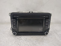 2009-2017 Volkswagen Tiguan Radio AM FM Cd Player Receiver Replacement P/N:1K0035180AC 28242585 Fits OEM Used Auto Parts - O