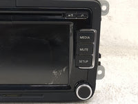 2009-2017 Volkswagen Tiguan Radio AM FM Cd Player Receiver Replacement P/N:1K0035180AC 28242585 Fits OEM Used Auto Parts - O