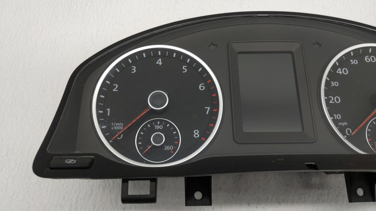 2010 Volkswagen Tiguan Instrument Cluster Speedometer Gauges P/N:5N0920961A 5N0920971A Fits OEM Used Auto Parts - Oemusedaut