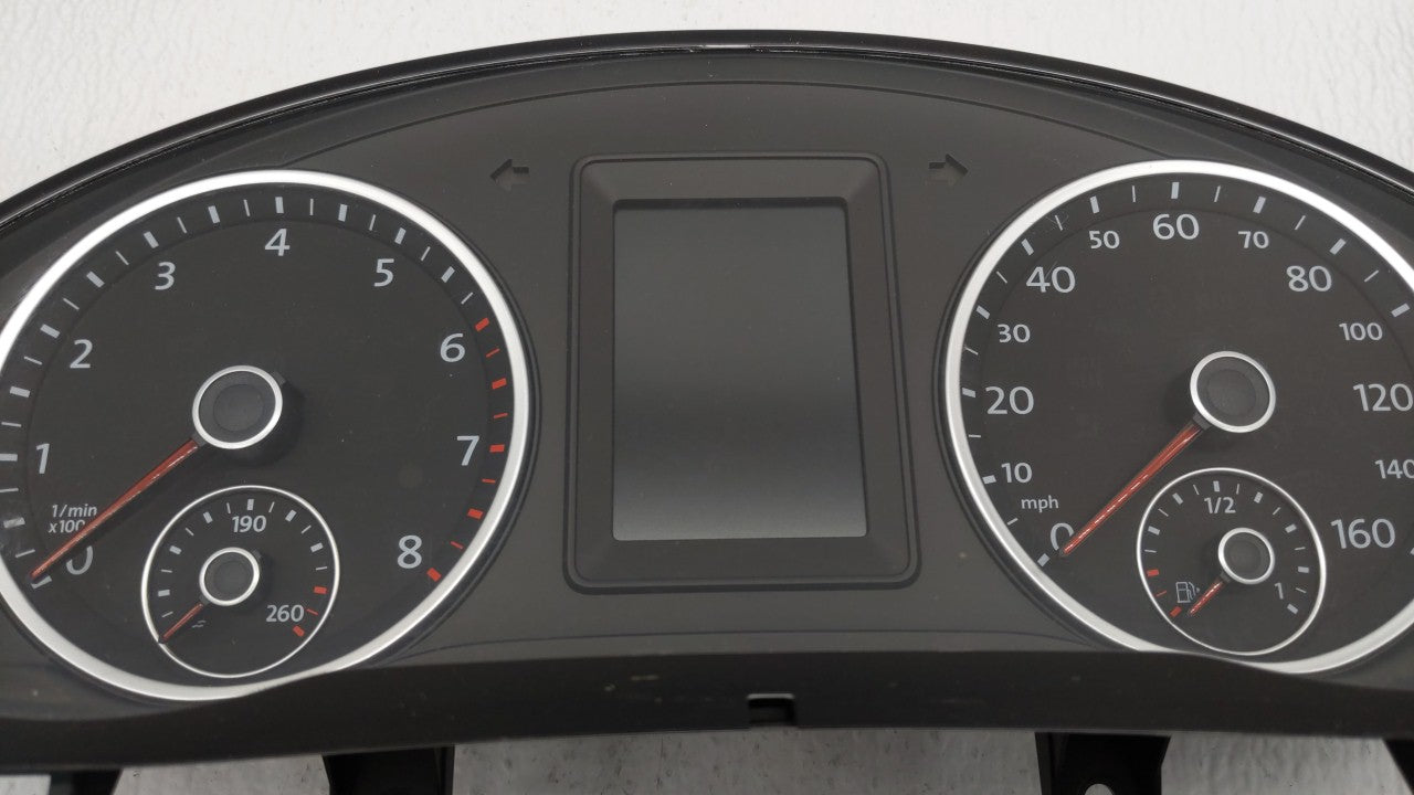 2010 Volkswagen Tiguan Instrument Cluster Speedometer Gauges P/N:5N0920961A 5N0920971A Fits OEM Used Auto Parts - Oemusedaut