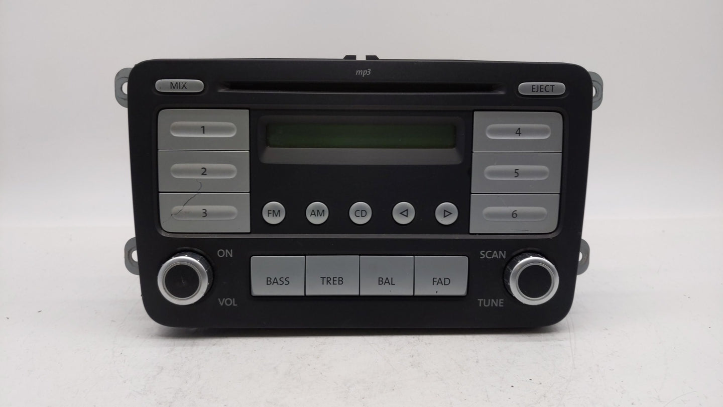 2009-2017 Volkswagen Tiguan Radio AM FM Cd Player Receiver Replacement P/N:5N0 035 164 D 1K0 035 180 AC Fits OEM Used Auto P