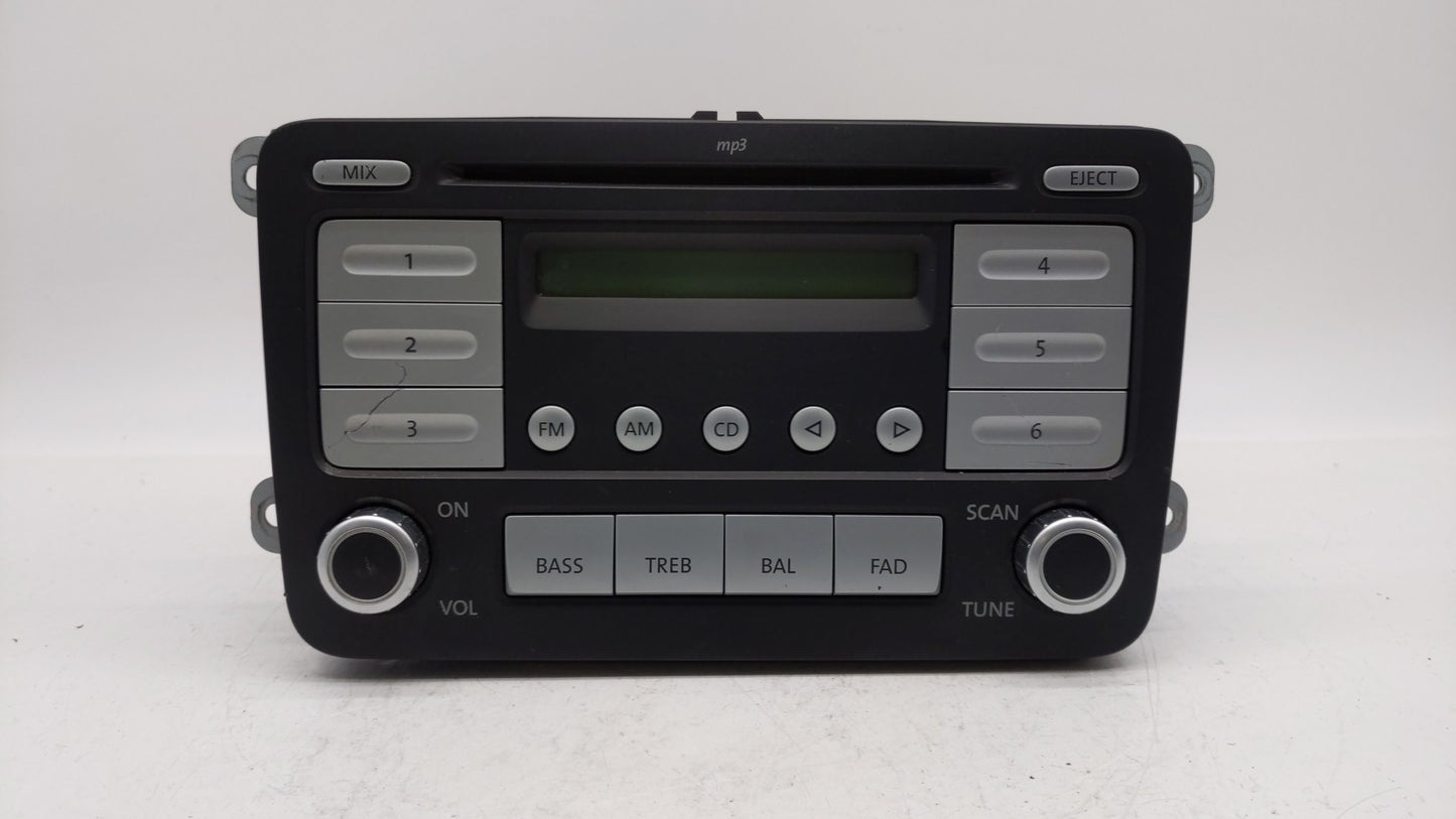2009-2017 Volkswagen Tiguan Radio AM FM Cd Player Receiver Replacement P/N:5N0 035 164 D 1K0 035 180 AC Fits OEM Used Auto P