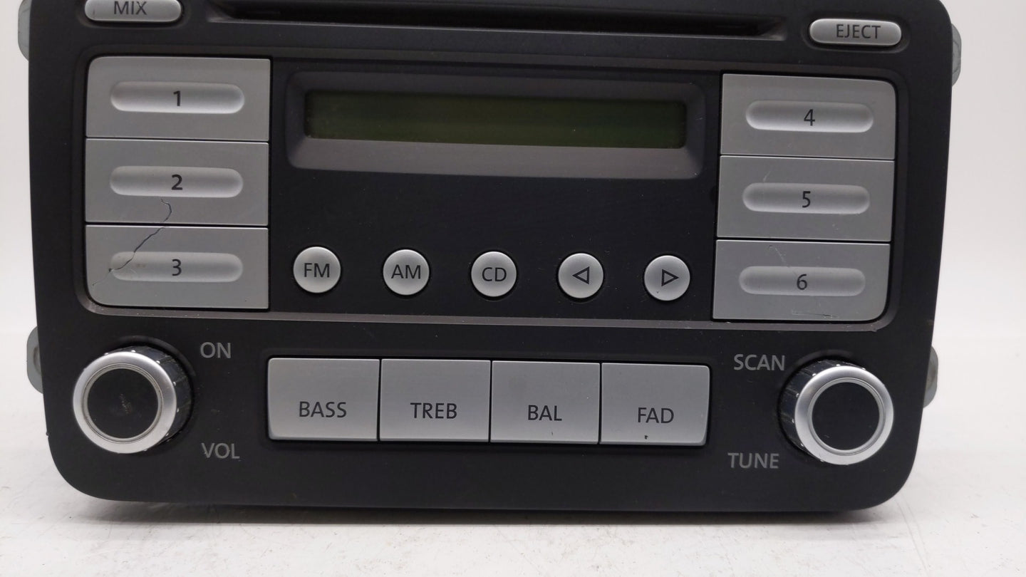 2009-2017 Volkswagen Tiguan Radio AM FM Cd Player Receiver Replacement P/N:5N0 035 164 D 1K0 035 180 AC Fits OEM Used Auto P