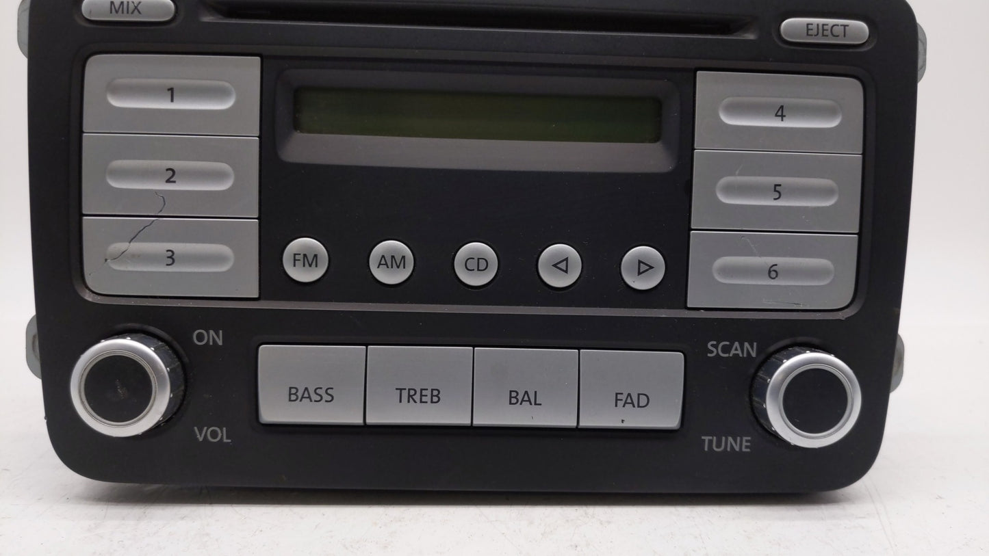 2009-2017 Volkswagen Tiguan Radio AM FM Cd Player Receiver Replacement P/N:5N0 035 164 D 1K0 035 180 AC Fits OEM Used Auto P