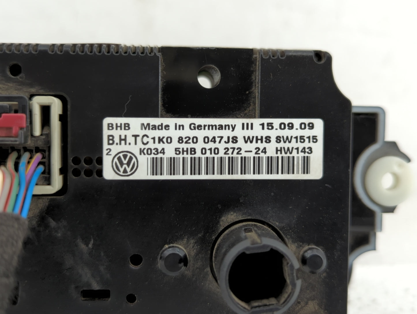 2010-2011 Volkswagen Tiguan Climate Control Module Temperature AC/Heater Replacement P/N:5HB 010 272 7N0 907 426AB Fits OEM 
