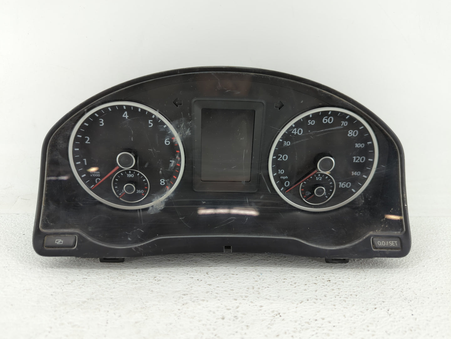 2010 Volkswagen Tiguan Instrument Cluster Speedometer Gauges P/N:5N0920 971D Fits OEM Used Auto Parts - Oemusedautoparts1.co