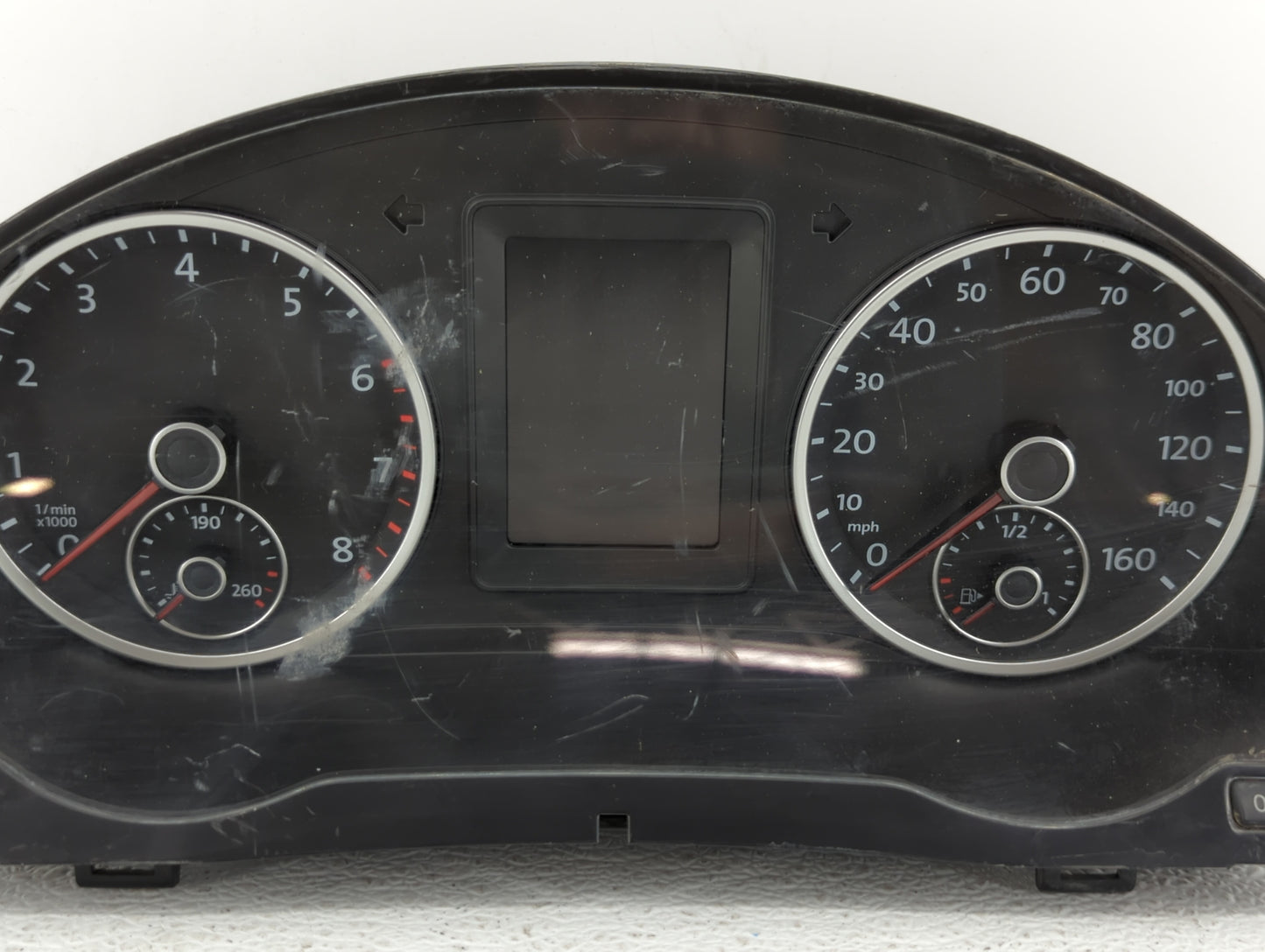 2010 Volkswagen Tiguan Instrument Cluster Speedometer Gauges P/N:5N0920 971D Fits OEM Used Auto Parts - Oemusedautoparts1.co