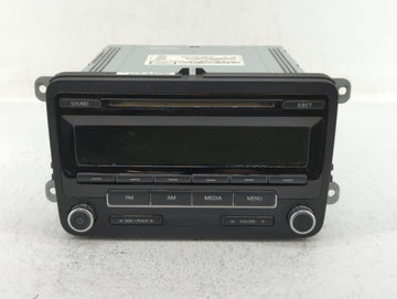 2009-2017 Volkswagen Tiguan Radio AM FM Cd Player Receiver Replacement P/N:5N0 035 164 D 1K0 035 161 D Fits OEM Used Auto Pa