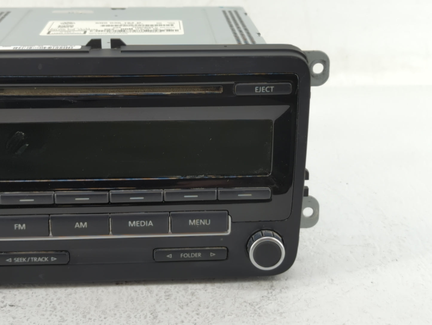 2009-2017 Volkswagen Tiguan Radio AM FM Cd Player Receiver Replacement P/N:5N0 035 164 D 1K0 035 161 D Fits OEM Used Auto Pa