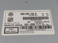 2009-2017 Volkswagen Tiguan Radio AM FM Cd Player Receiver Replacement P/N:5N0 035 164 D 1K0 035 161 D Fits OEM Used Auto Pa