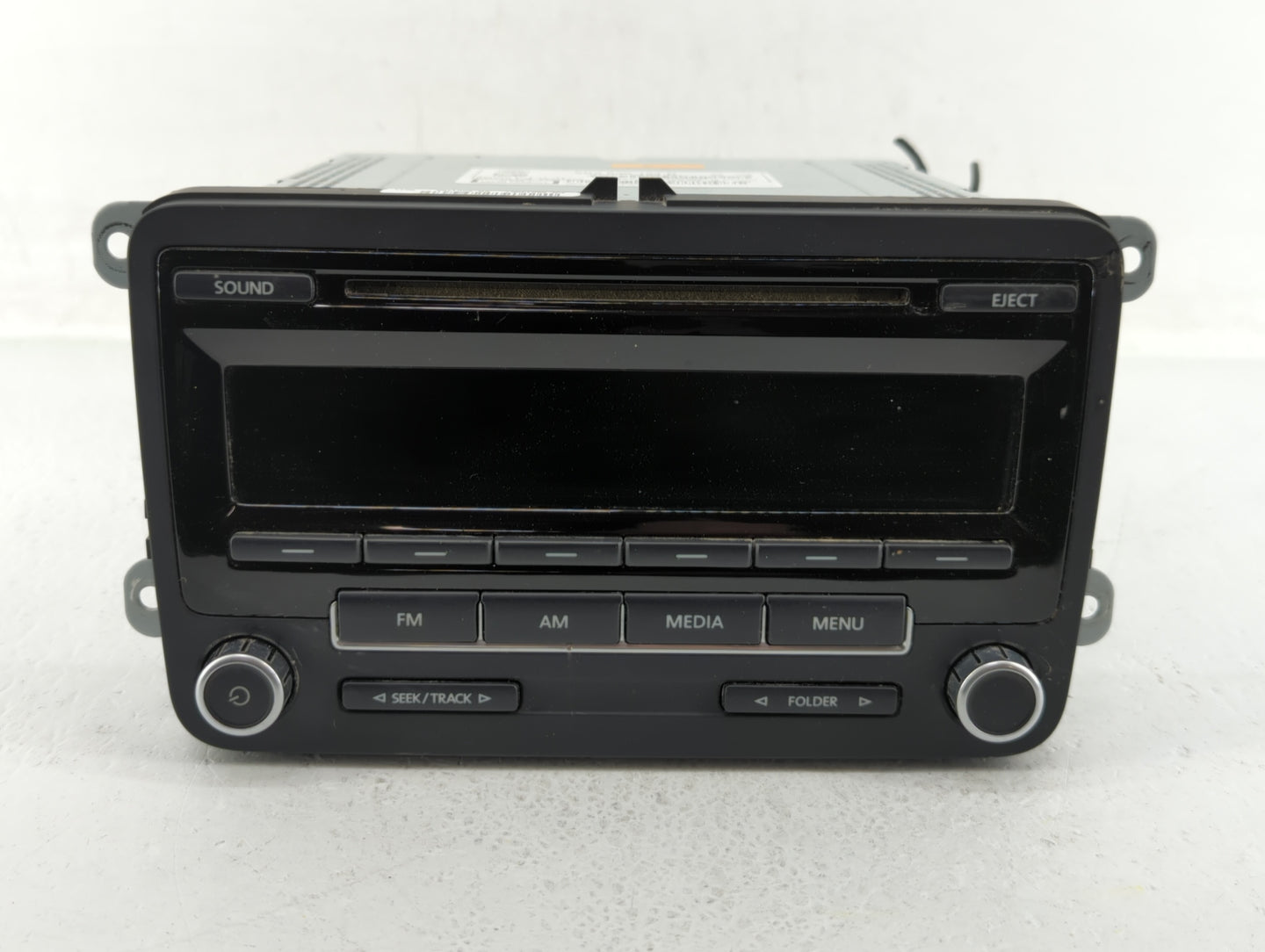 2009-2017 Volkswagen Tiguan Radio AM FM Cd Player Receiver Replacement P/N:5N0 035 164 D 1K0 035 161 D Fits OEM Used Auto Pa