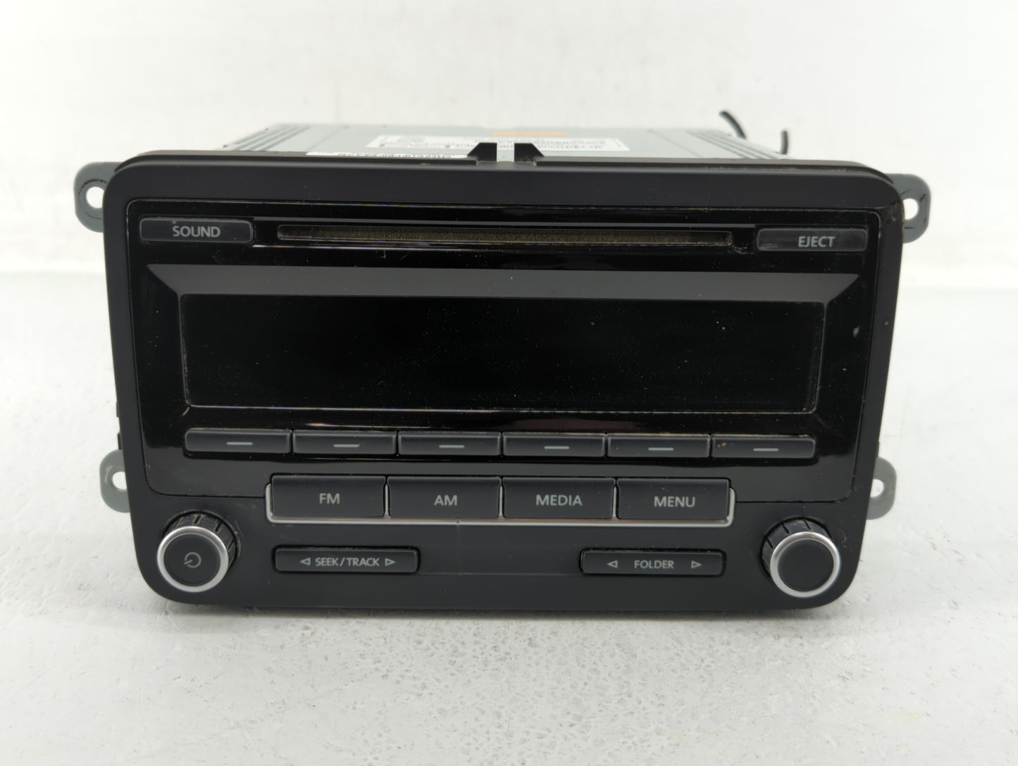 2009-2017 Volkswagen Tiguan Radio AM FM Cd Player Receiver Replacement P/N:5N0 035 164 D 1K0 035 161 D Fits OEM Used Auto Pa