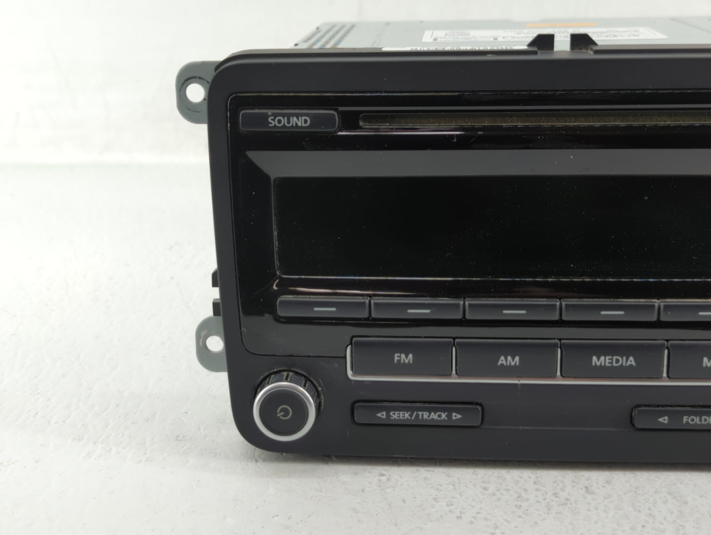 2009-2017 Volkswagen Tiguan Radio AM FM Cd Player Receiver Replacement P/N:5N0 035 164 D 1K0 035 161 D Fits OEM Used Auto Pa
