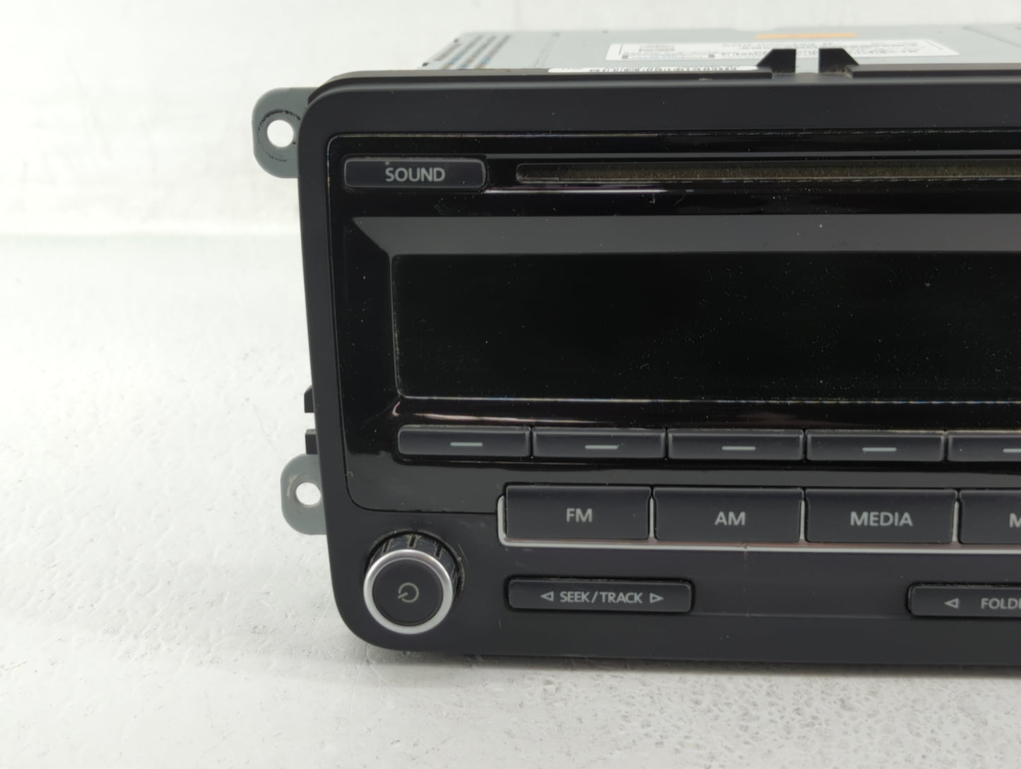 2009-2017 Volkswagen Tiguan Radio AM FM Cd Player Receiver Replacement P/N:5N0 035 164 D 1K0 035 161 D Fits OEM Used Auto Pa