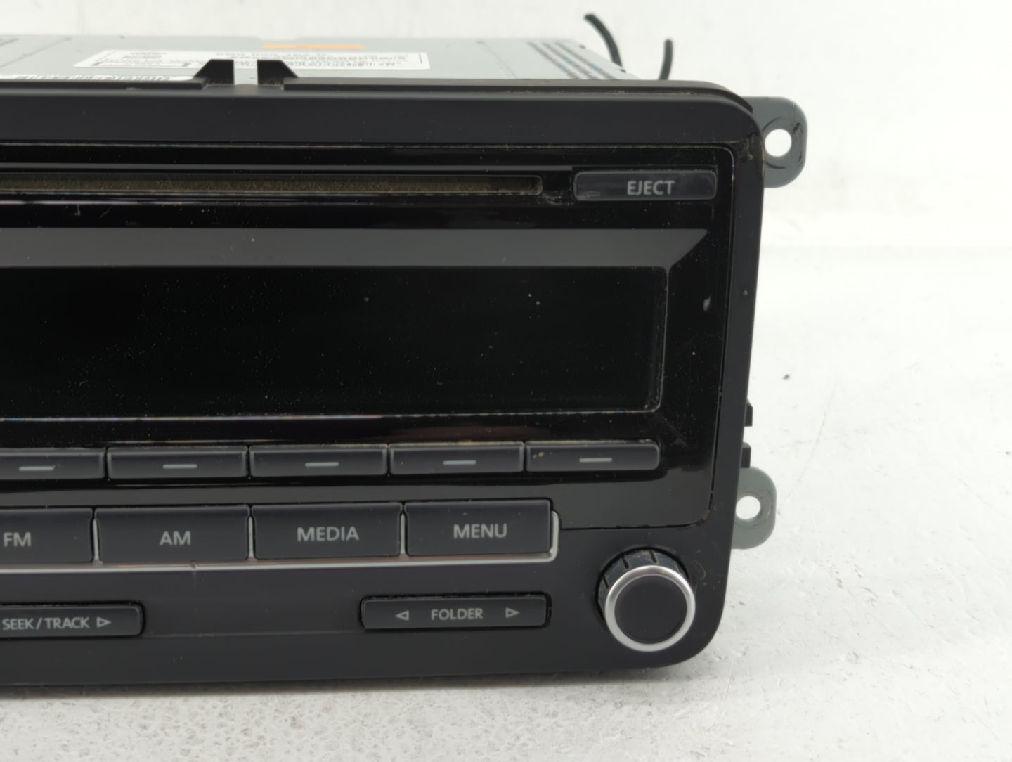 2009-2017 Volkswagen Tiguan Radio AM FM Cd Player Receiver Replacement P/N:5N0 035 164 D 1K0 035 161 D Fits OEM Used Auto Pa
