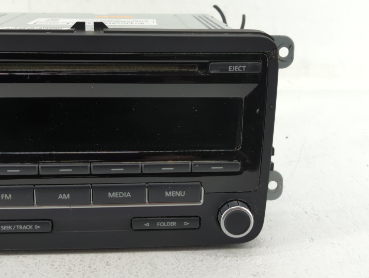 2009-2017 Volkswagen Tiguan Radio AM FM Cd Player Receiver Replacement P/N:5N0 035 164 D 1K0 035 161 D Fits OEM Used Auto Pa