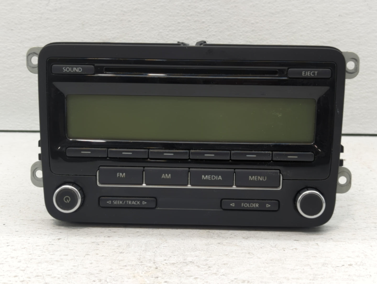 2009-2017 Volkswagen Tiguan Radio AM FM Cd Player Receiver Replacement P/N:5N0 035 164 D 1K0 035 161 D Fits OEM Used Auto Pa