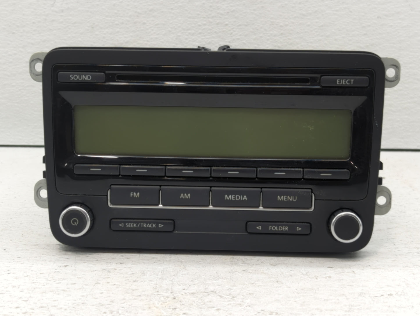 2009-2017 Volkswagen Tiguan Radio AM FM Cd Player Receiver Replacement P/N:5N0 035 164 D 1K0 035 161 D Fits OEM Used Auto Pa