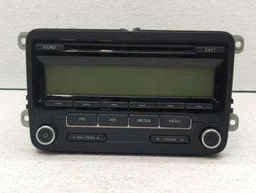 2009-2017 Volkswagen Tiguan Radio AM FM Cd Player Receiver Replacement P/N:5N0 035 164 D 1K0 035 161 D Fits OEM Used Auto Pa