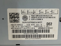 2009-2017 Volkswagen Tiguan Am Fm Cd Player Radio Receiver - Oemusedautoparts1.com