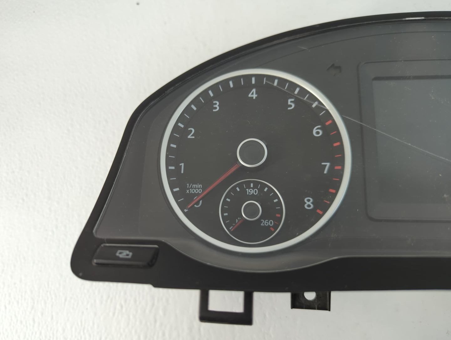 2010 Volkswagen Tiguan Instrument Cluster Speedometer Gauges P/N:5N0920 971D Fits OEM Used Auto Parts - Oemusedautoparts1.co