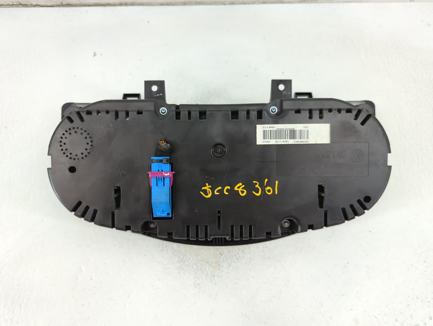 2010 Volkswagen Tiguan Instrument Cluster Speedometer Gauges P/N:A2C53372512 Fits OEM Used Auto Parts - Oemusedautoparts1.co