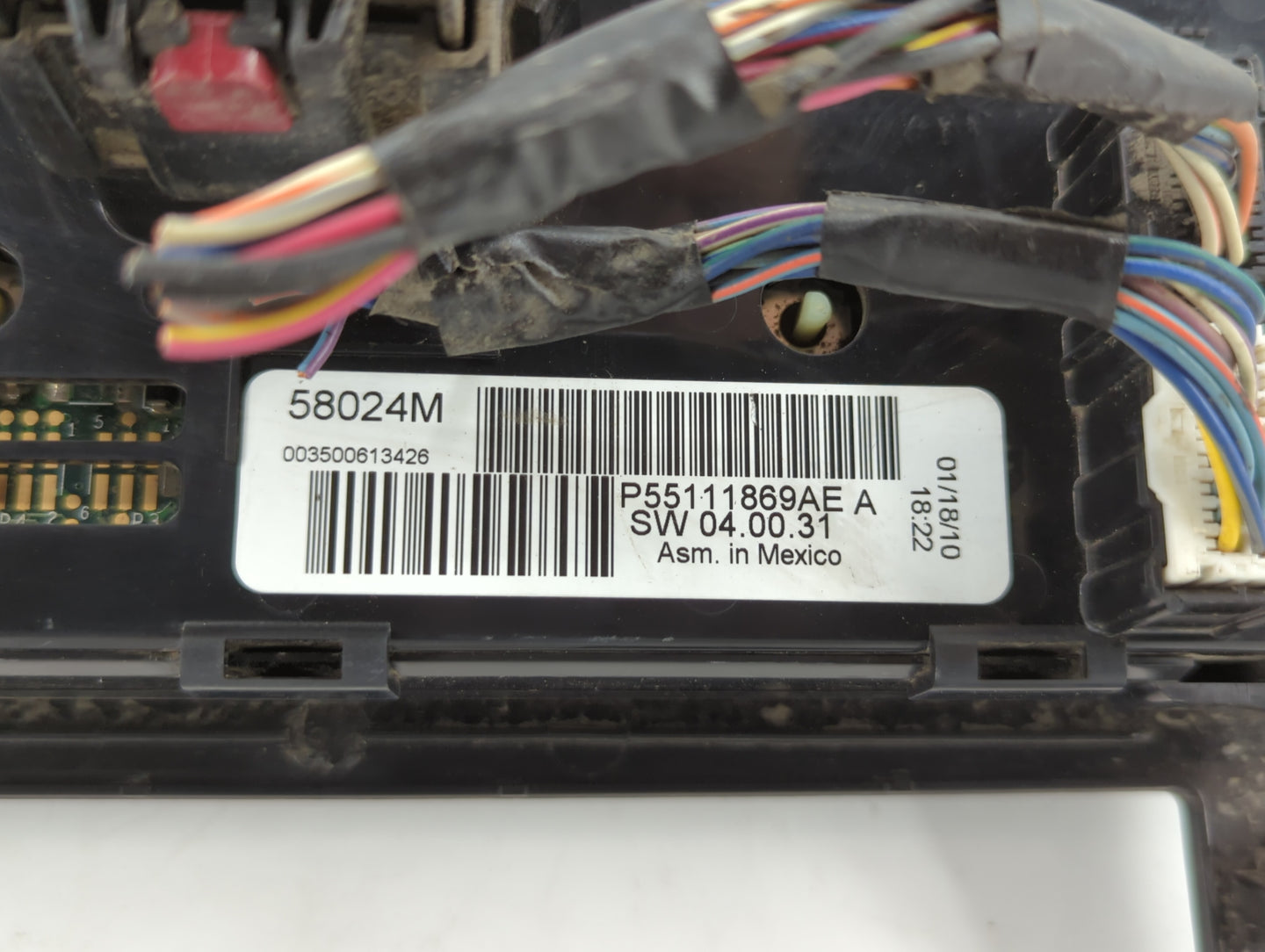 Volkswagen Routan Radio Control Panel - Oemusedautoparts1.com
