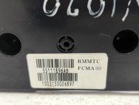 2010 Volkswagon Routan Climate Control Module Temperature AC/Heater Replacement P/N:55111896AC 55111896AB Fits OEM Used Auto