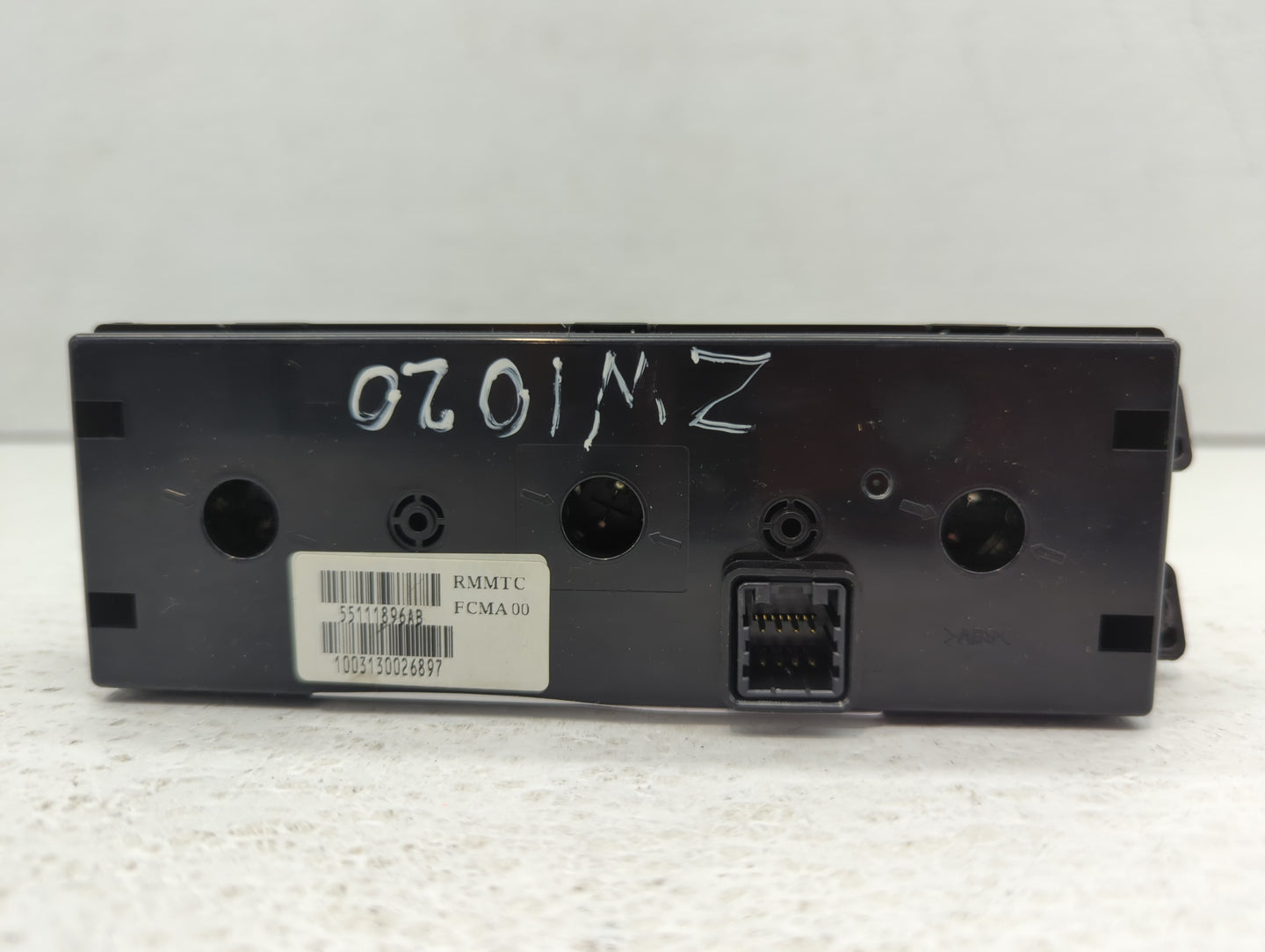 2010 Volkswagon Routan Climate Control Module Temperature AC/Heater Replacement P/N:55111896AC 55111896AB Fits OEM Used Auto