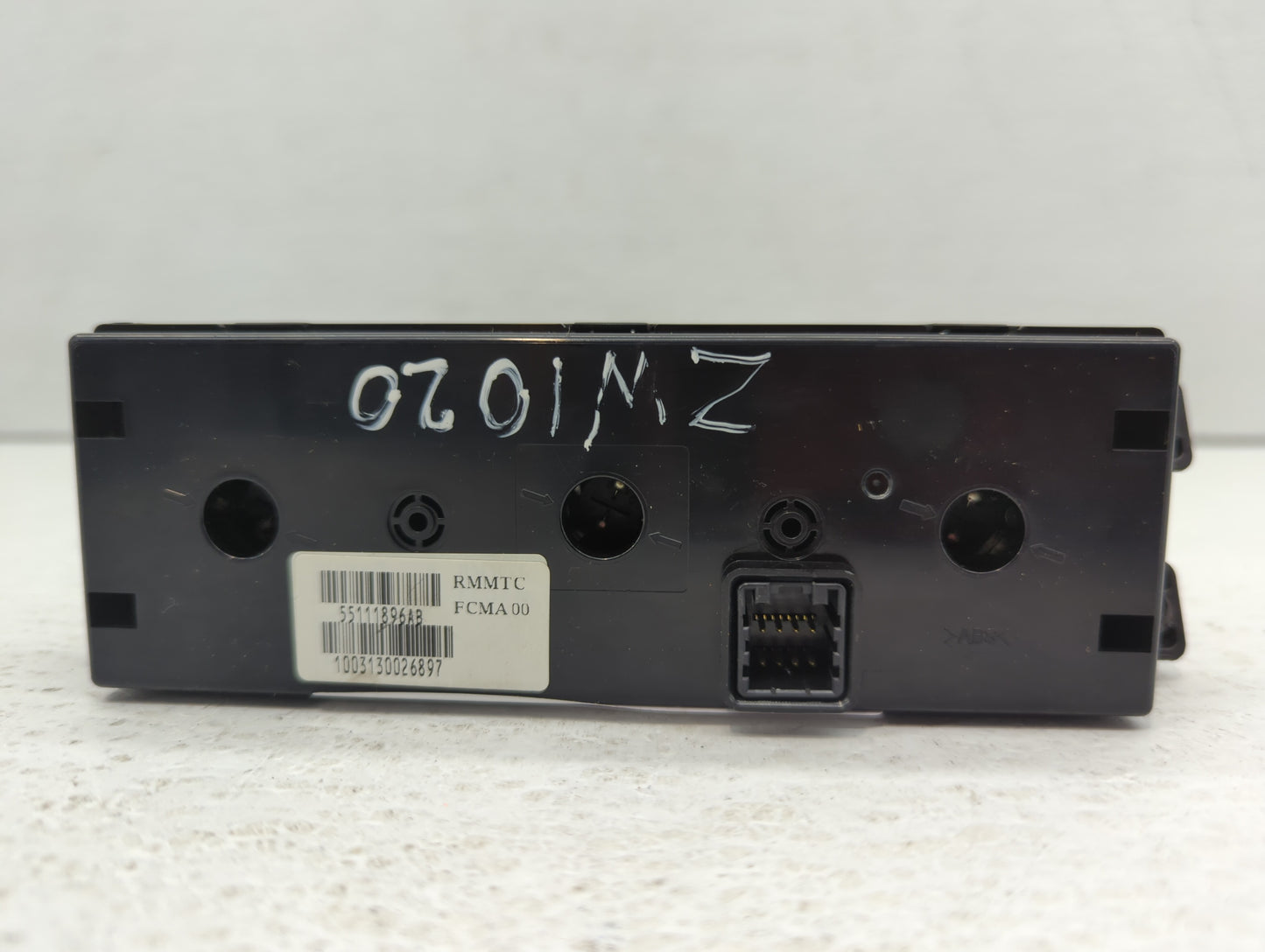 2010 Volkswagon Routan Climate Control Module Temperature AC/Heater Replacement P/N:55111896AC 55111896AB Fits OEM Used Auto