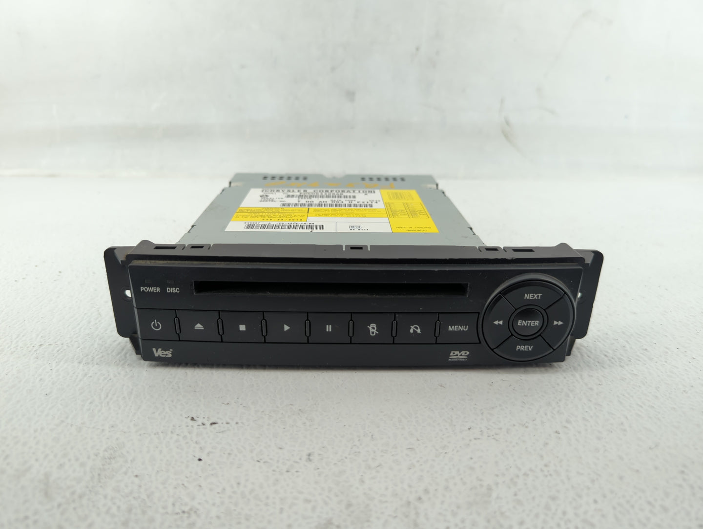 2010 Volkswagon Routan Radio AM FM Cd Player Receiver Replacement P/N:P05064499AB Fits Fits 2009 2011 2012 2013 2014 OEM Use