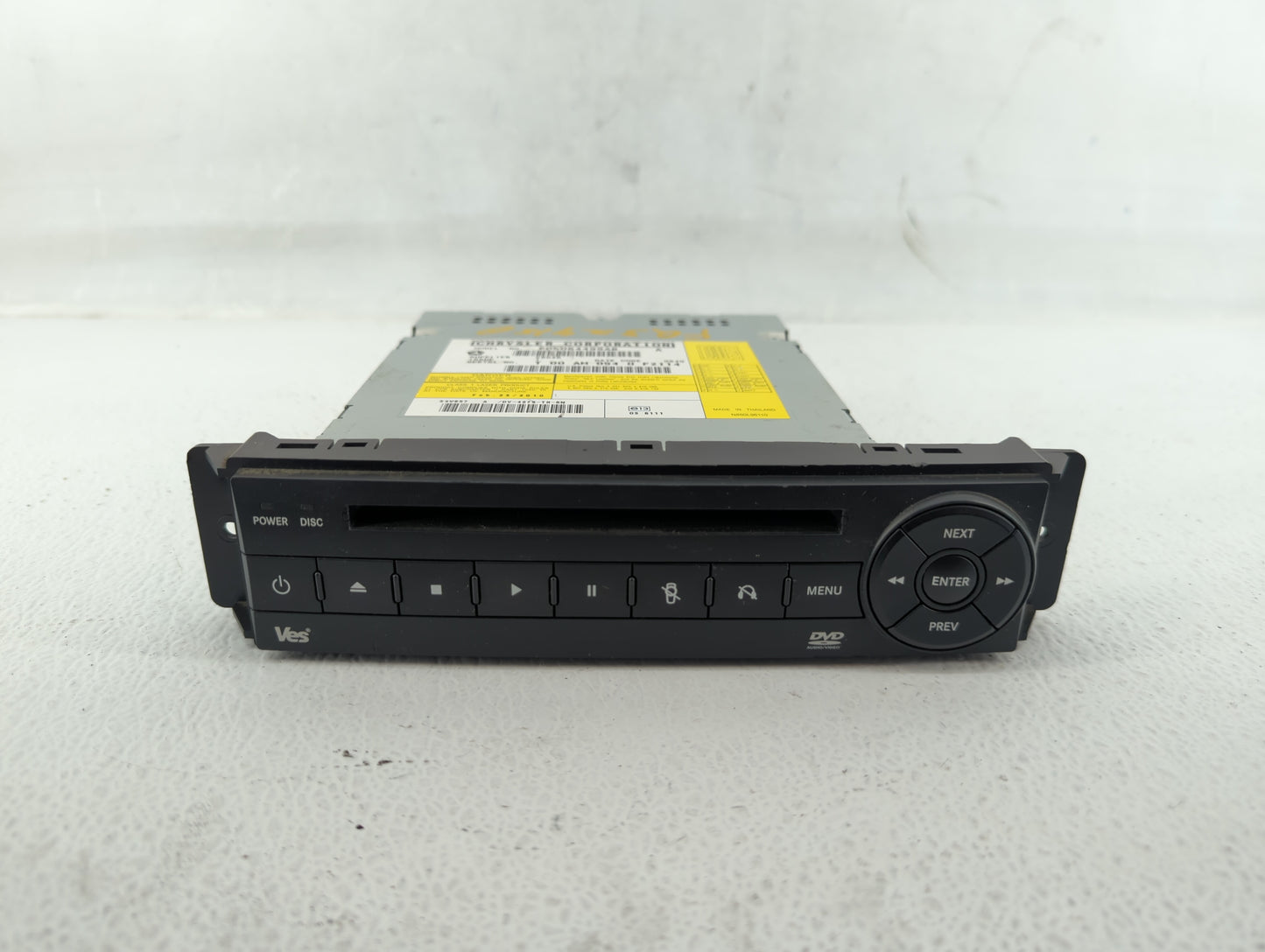2010 Volkswagon Routan Radio AM FM Cd Player Receiver Replacement P/N:P05064499AB Fits Fits 2009 2011 2012 2013 2014 OEM Use
