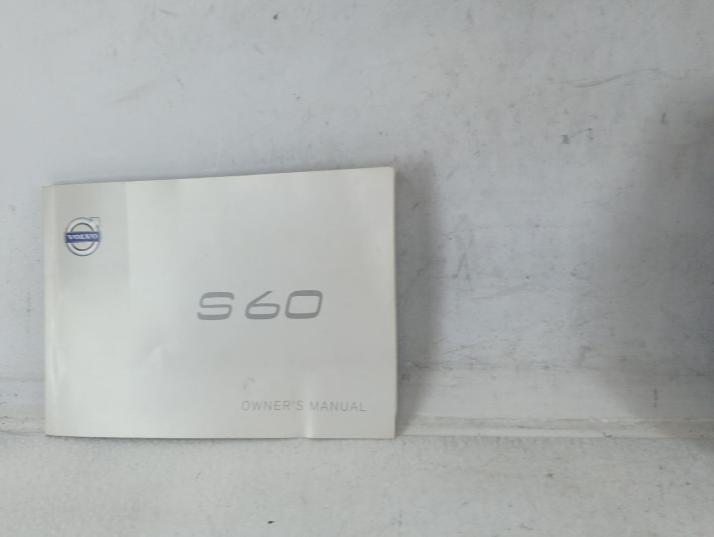 2010 Volvo S60 Owners Manual Book Guide OEM Used Auto Parts - Oemusedautoparts1.com