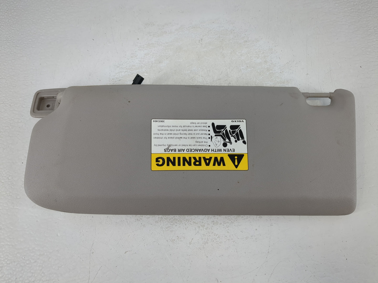 2010 Volvo V40 Sun Visor Shade Replacement Passenger Right Mirror Fits Fits 2007 2008 2009 2011 OEM Used Auto Parts - Oemuse