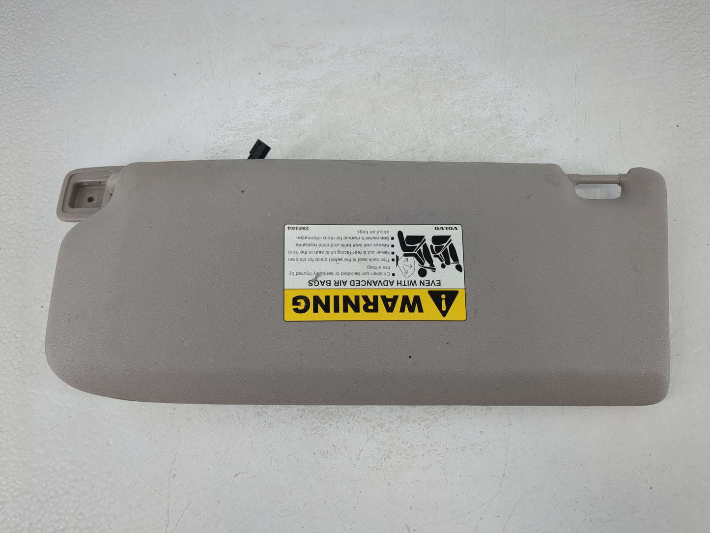 2010 Volvo V40 Sun Visor Shade Replacement Passenger Right Mirror Fits Fits 2007 2008 2009 2011 OEM Used Auto Parts - Oemuse