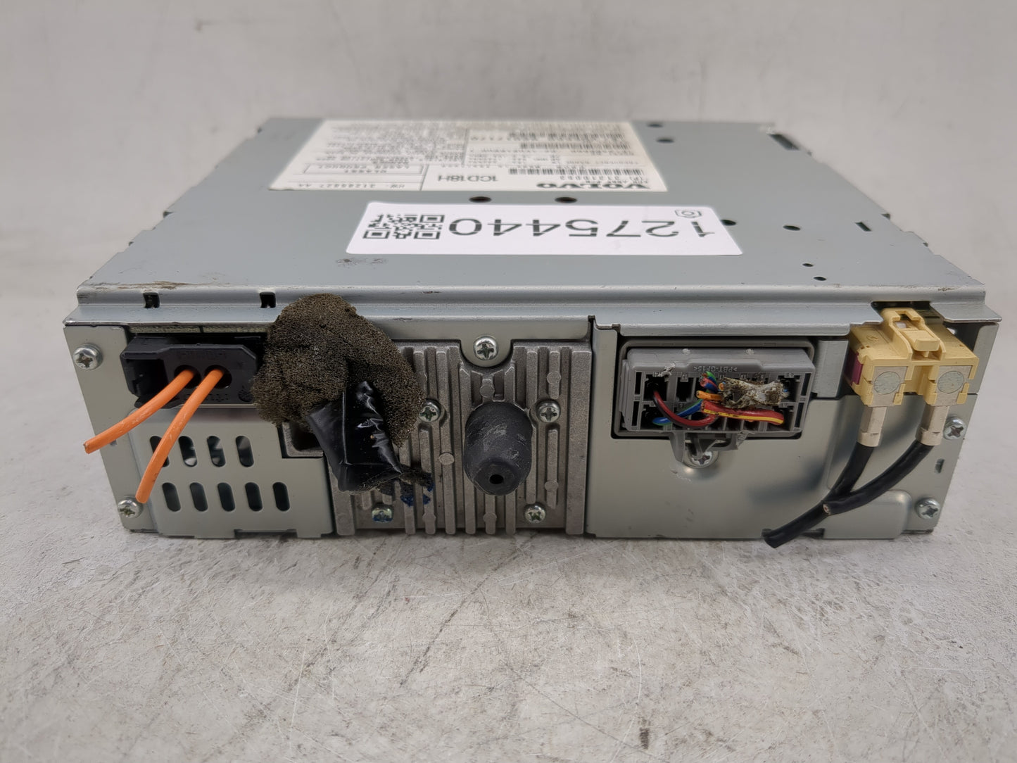 2010 Volvo V40 Radio AM FM Cd Player Receiver Replacement P/N:891171777 31310053 Fits Fits 2008 2009 OEM Used Auto Parts - O
