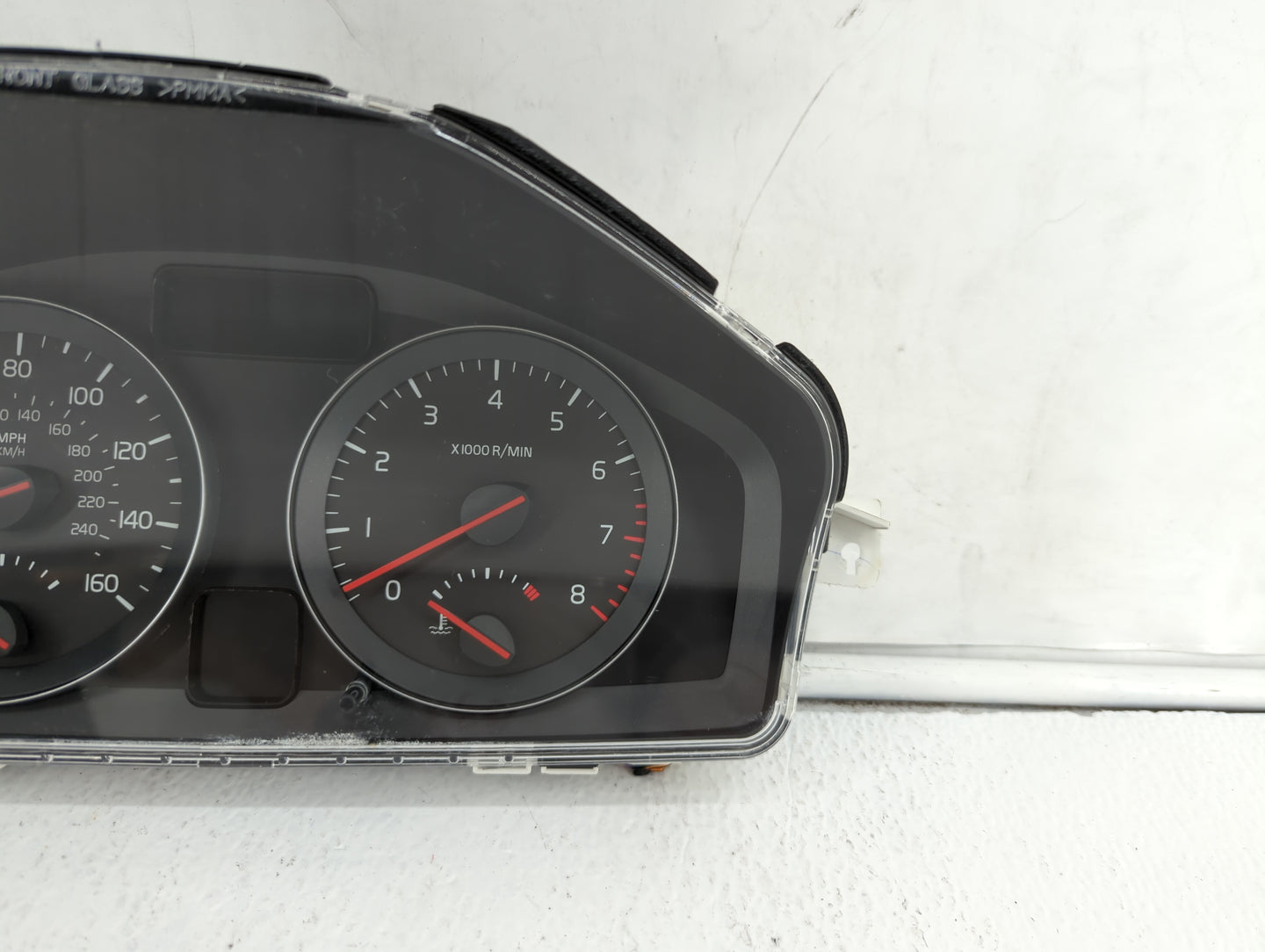 2010 Volvo V40 Instrument Cluster Speedometer Gauges P/N:30765312 31254777 Fits Fits 2008 2009 OEM Used Auto Parts - Oemused