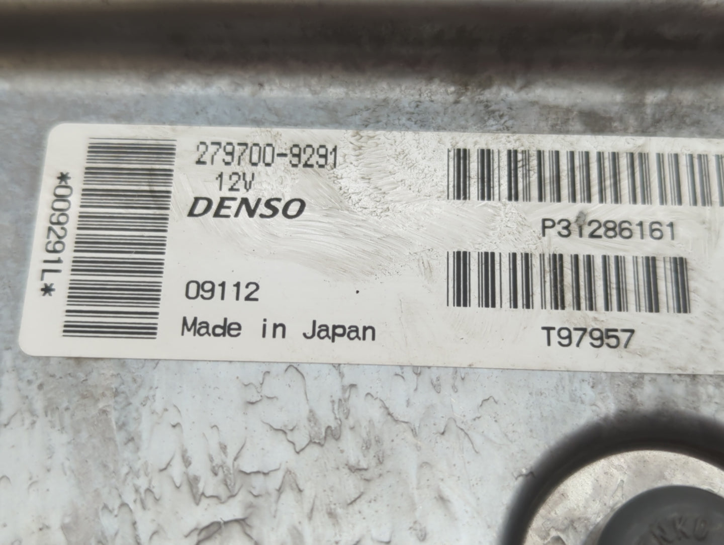 2010 Volvo V40 PCM Engine Control Computer ECU ECM PCU OEM P/N:P31286162 P31286161 Fits Fits 2009 OEM Used Auto Parts - Oemu