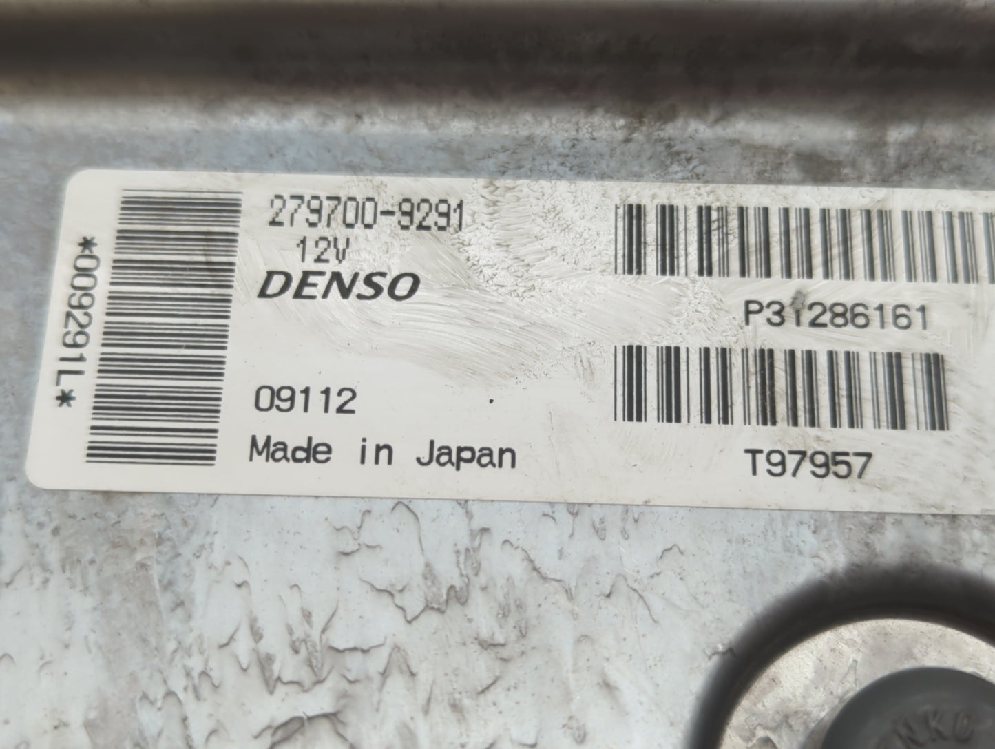 2010 Volvo V40 PCM Engine Control Computer ECU ECM PCU OEM P/N:P31286162 P31286161 Fits Fits 2009 OEM Used Auto Parts - Oemu