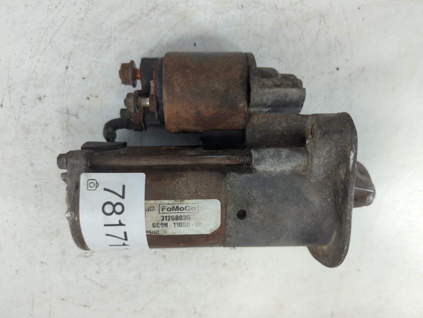 2010 Volvo V40 Car Starter Motor Solenoid OEM P/N:31268035 6G9N-11000-JB Fits OEM Used Auto Parts - Oemusedautoparts1.com