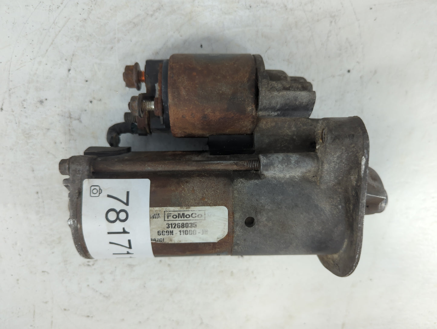 2010 Volvo V40 Car Starter Motor Solenoid OEM P/N:31268035 6G9N-11000-JB Fits OEM Used Auto Parts - Oemusedautoparts1.com