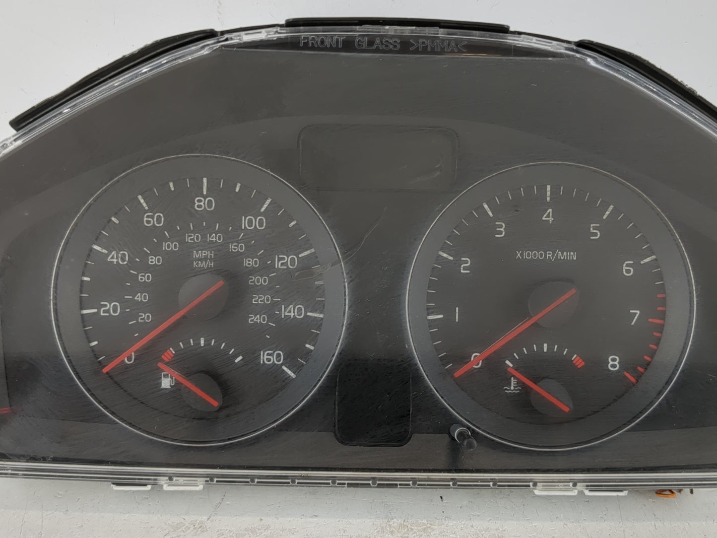 2010 Volvo V40 Instrument Cluster Speedometer Gauges Fits Fits 2008 2009 OEM Used Auto Parts - Oemusedautoparts1.com