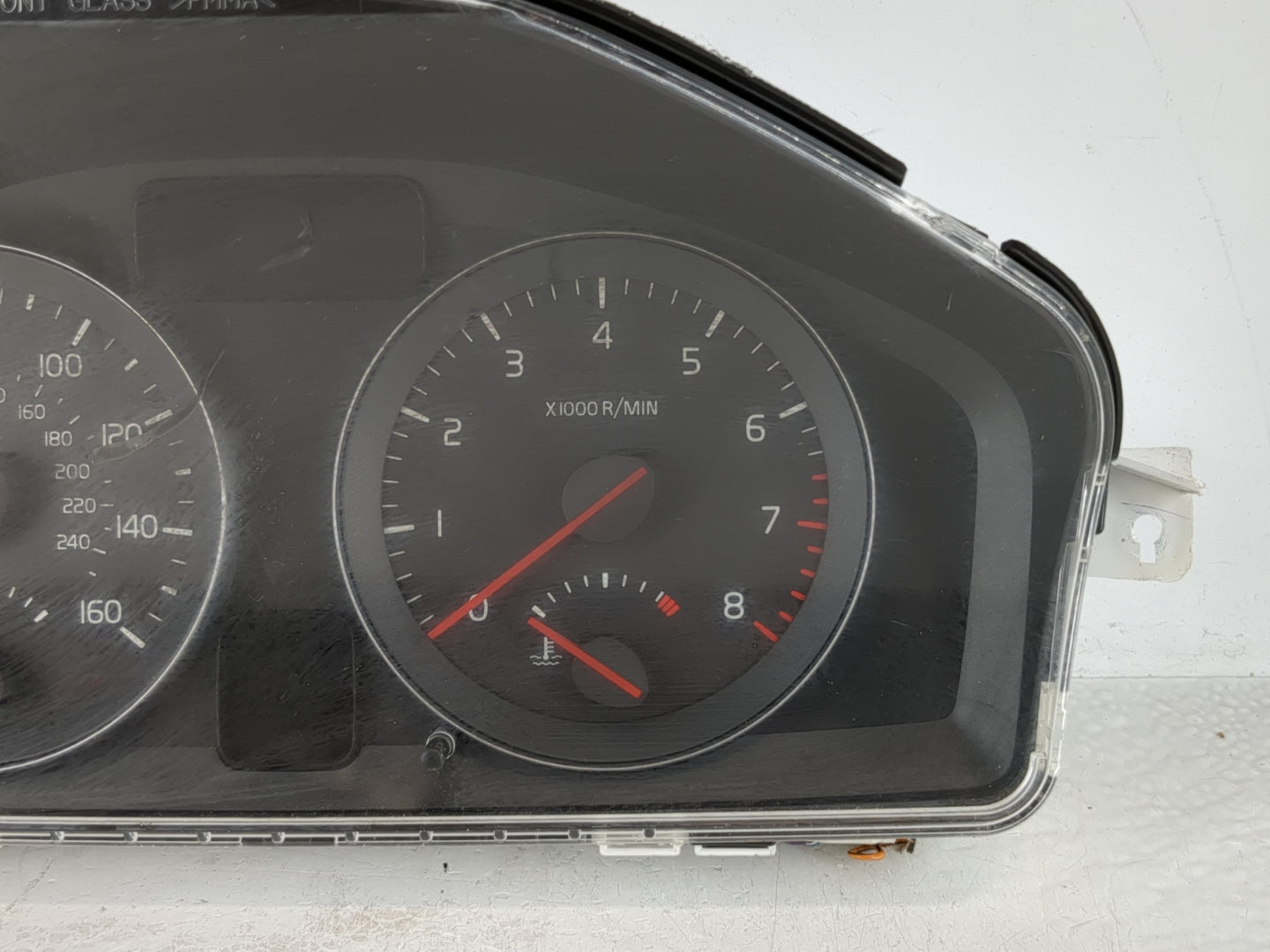 2010 Volvo V40 Instrument Cluster Speedometer Gauges Fits Fits 2008 2009 OEM Used Auto Parts - Oemusedautoparts1.com