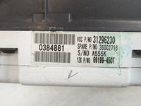 2010 Volvo V40 Instrument Cluster Speedometer Gauges Fits Fits 2008 2009 OEM Used Auto Parts - Oemusedautoparts1.com